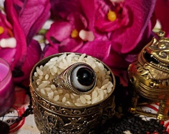 Ring of Khodam Al-Malik, Spiritual Powers, Magical, Mental & Personal Strength, Ultimate Khodamic Arabic Magical Amulet