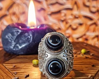 Mystical Powers, Celestial Blessings & Spiritual Mastery, Extremely Rare Jinn Ring of King Malik Al-Noor