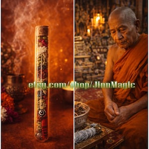 Hardcore Money & Wealth, 11 in 1 Amulet Takrut + 6 Mustika Stones, Magical Yantra, Cobra Pearls, Scared Seeds, Money Attracting Thai Amulet