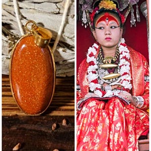 Extreme Beauty & Radiance Magical Pendant Amulet, Positive Aura, Attractive Appearance, Beauty Attraction Talisman Blessed by Kumari Goddess