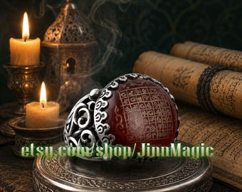 The Seven Jinn Kings Ring, Unlimited Magical Powers, Wealth &  Prosperity, Manifestation of Desires, Divine Protection