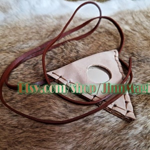 Jinn Mirror Pendant, Amulet With Extraordinary Powers, A Journey Into Ancient Arabic Magic, Powerful Khodamic Jinn Amulet