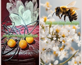 The Queen Bee "Phung Lap Magical Stone" Extreme Good Luck Attraction, Fortune, Open Doors to Future Possibilities & Spiritual Alignment