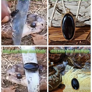 Black King Cobra Pearl, Nagamani, Authentic Snake Stone, Mustika Bezoar, Genuine Naga Mani For Wealth,   Money Attraction, Casino & Gambling