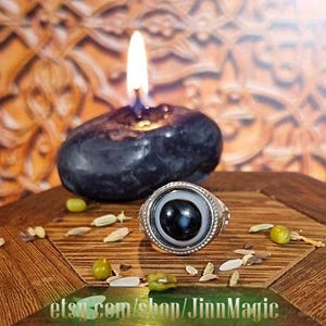 Ring of Khodam Al-Malik, Spiritual Powers, Magical, Mental & Personal Strength, Ultimate Khodamic Arabic Magical Amulet