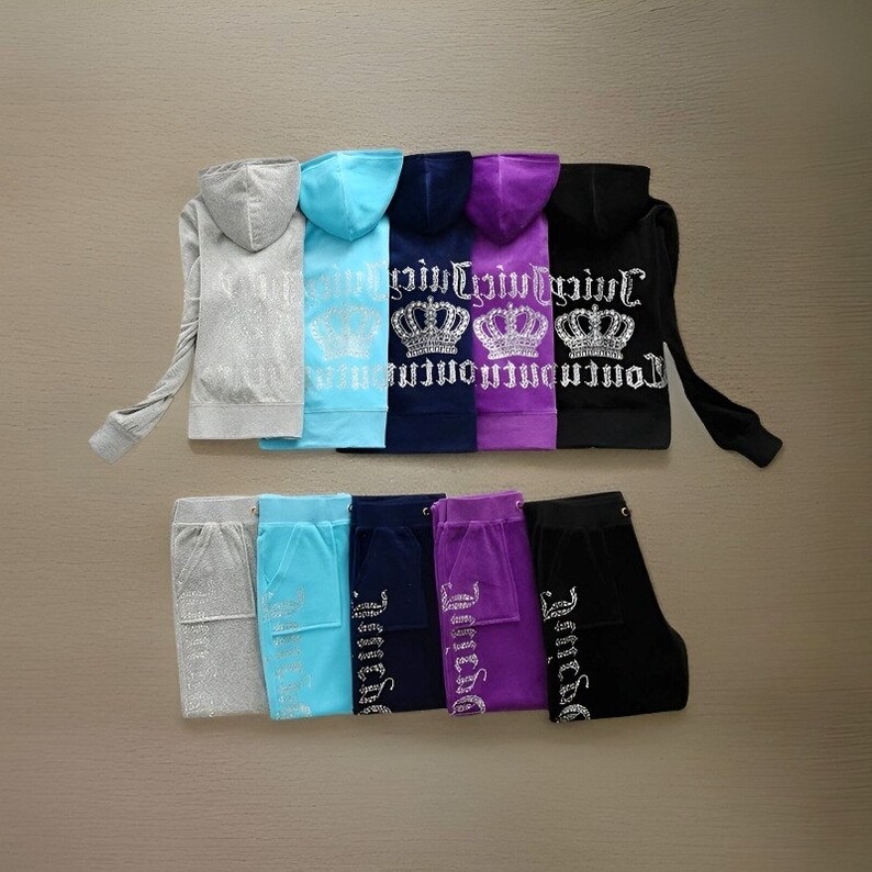 Juicy Couture Y2K Tracksuit Vintagevelvet Y2K Tracksuit Casual Walking