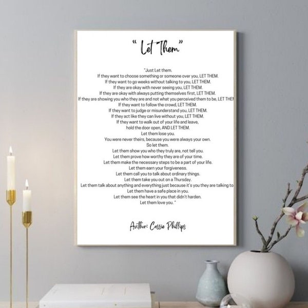 Let them poem etsy