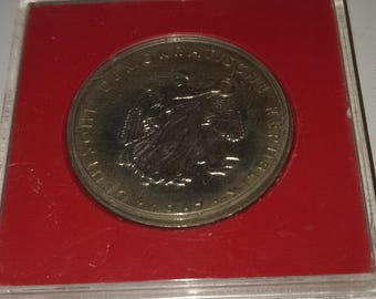 Medal GDR 1967 The New Guardhouse in Berlin, Rare, Silver-plated