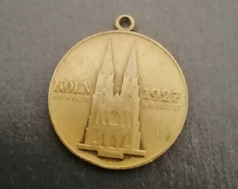 Cologne, City Bronze Medal 1927 German Youth Strength (DJK), 2nd Reich Meeting in the Müngersdorf Stadium