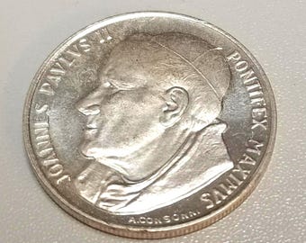 Vatican, Joannes Paulus II Pieta, Roma, 1973, silver
