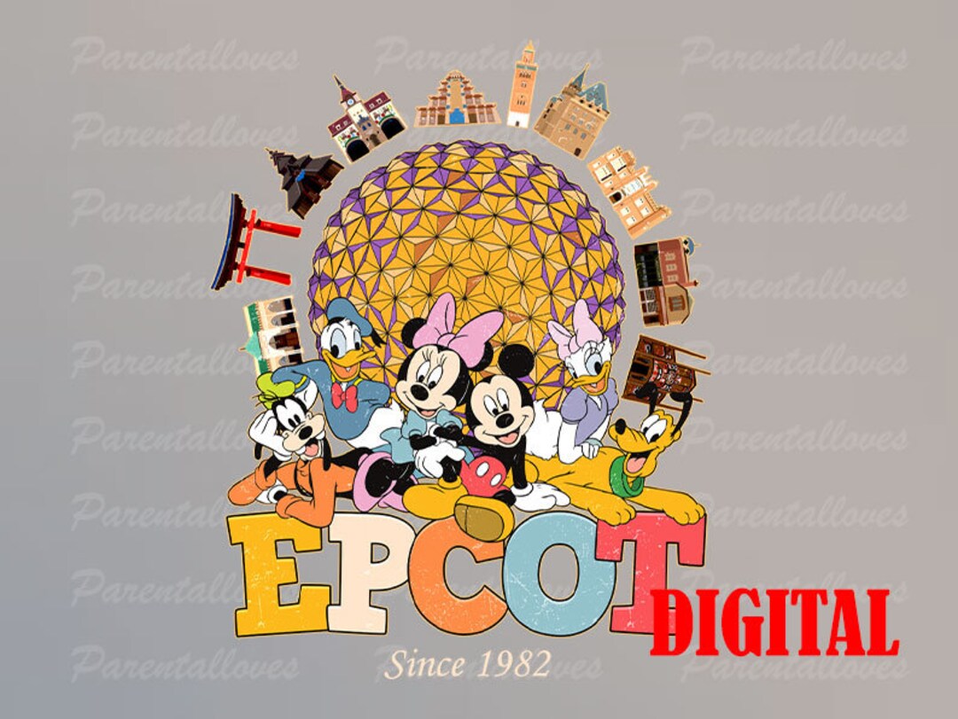 Epcot Png, Ratón y Amigos Png, Viaje Familiar 2024 Png, Magic Kingdom ...
