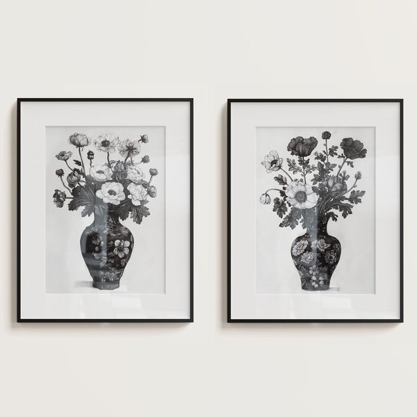 Black and White Vase Art, Minimalist Vase Illustrations, Digital Vase Drawings, Contemporary Designs, Graphic Vase Prints, Elegant Vase.
