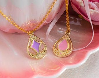 Enamel Necklace - Your soul, my soul