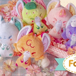 Peluches de petit foxies