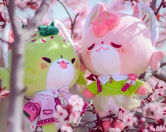 Oriol, Eiris, Matchi & Mochi Fox Plushies - Collectible Minky Plush