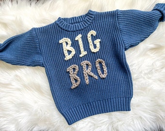 Big Bro hand-embroidered sweater