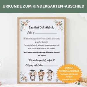 Adiós al jardín de infancia. Regalo de inscripción escolar. Certificado de graduación de jardín de infantes. Plantillas para educadores. Portafolio de guarderías de despedida.