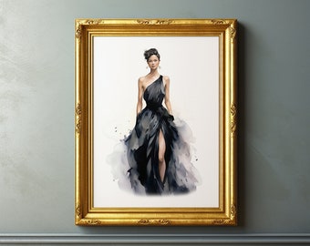 Bella | Fashion Illustration Print | fashion art | fashion poster