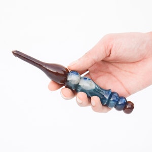 The wood velly Rosewood and Epoxy resin  hand turned  Crochet hook| Ergonomic Crochet Hook | handmade