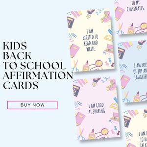 SCHUL-AFFIRMATION-KARTEN