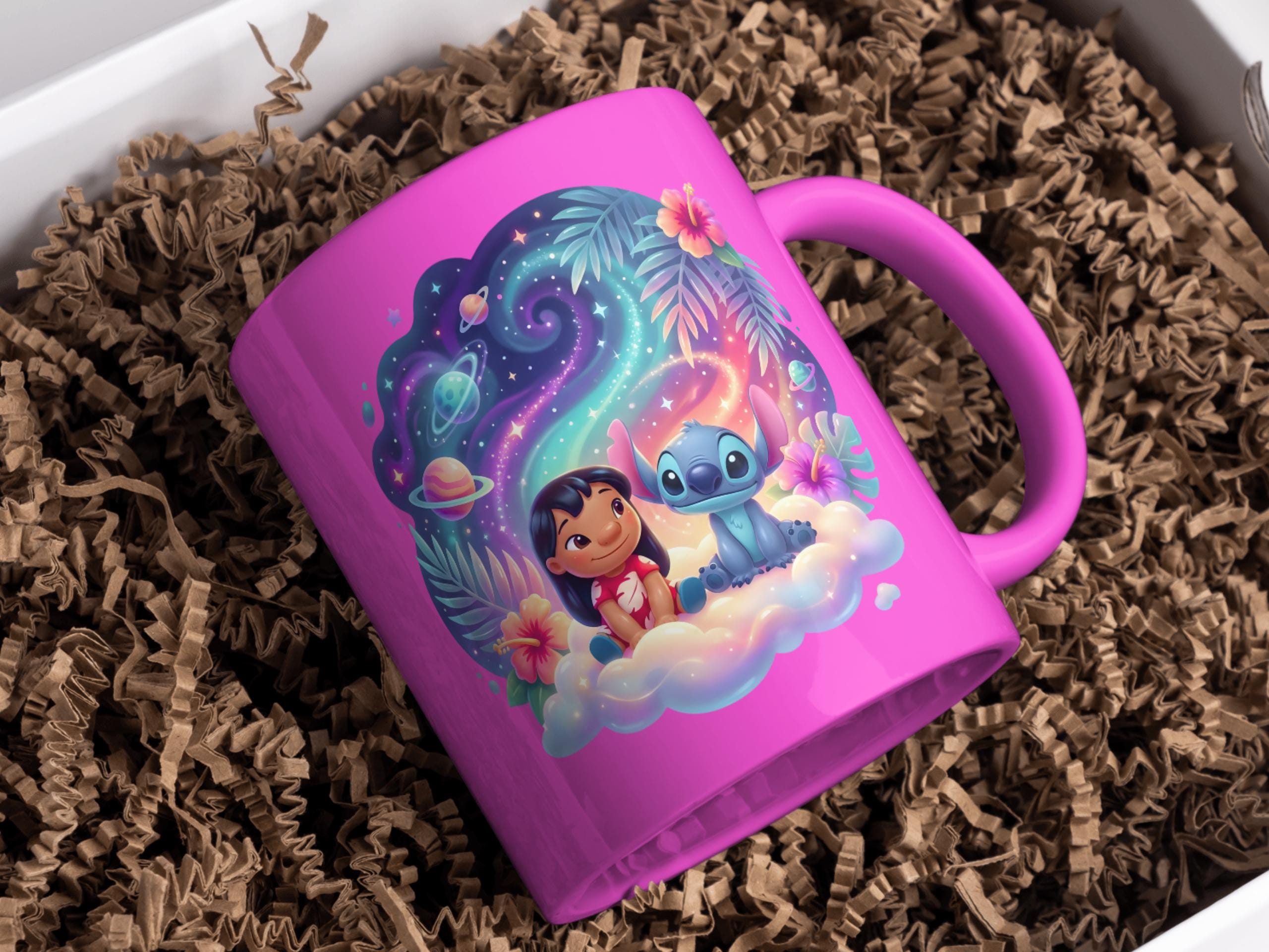 Stitch and Lilo Galaxy PNG : Cloud Friendship Cartoon Clipart Design ...