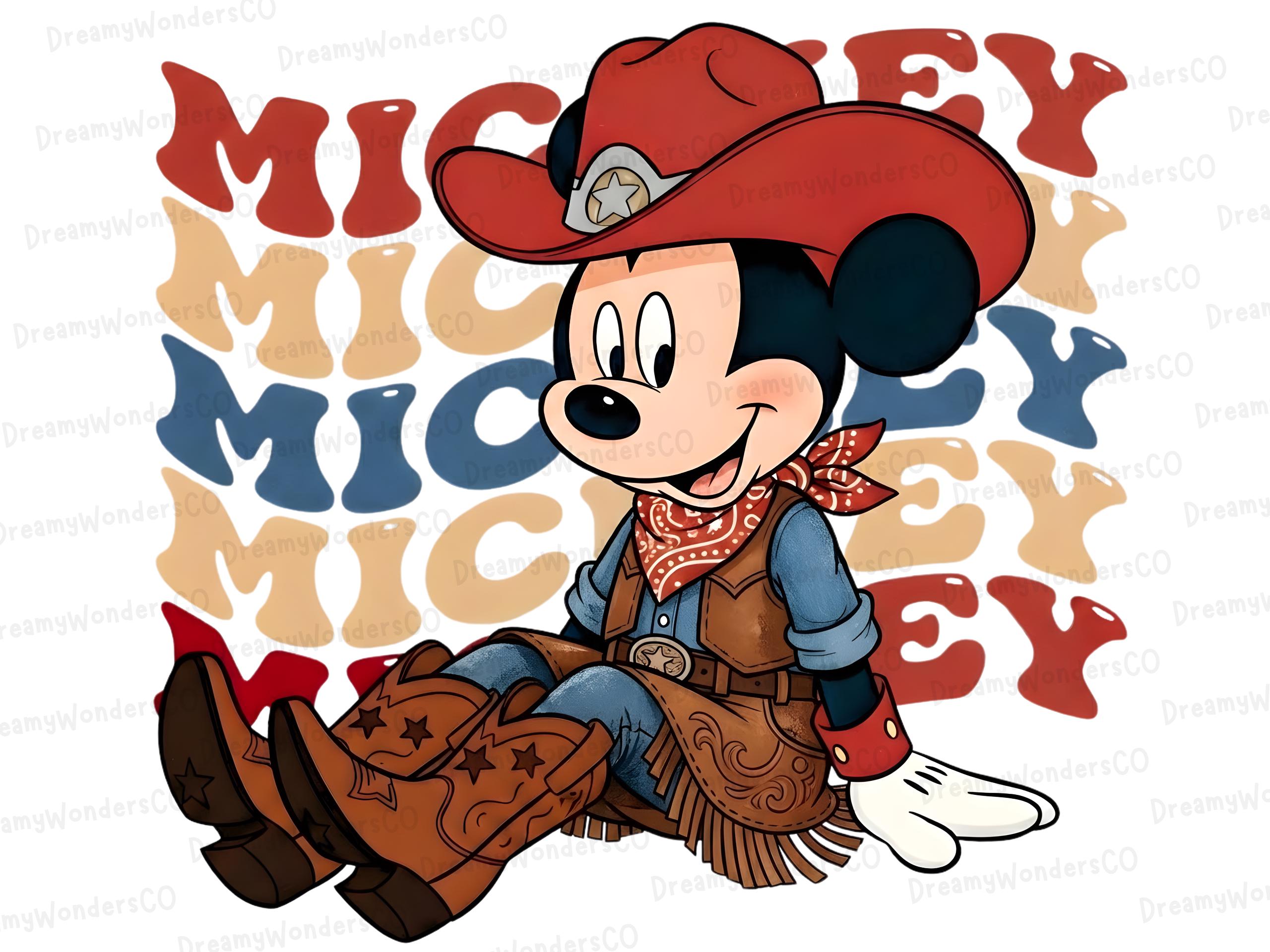 Cowboy mickey - Etsy 日本