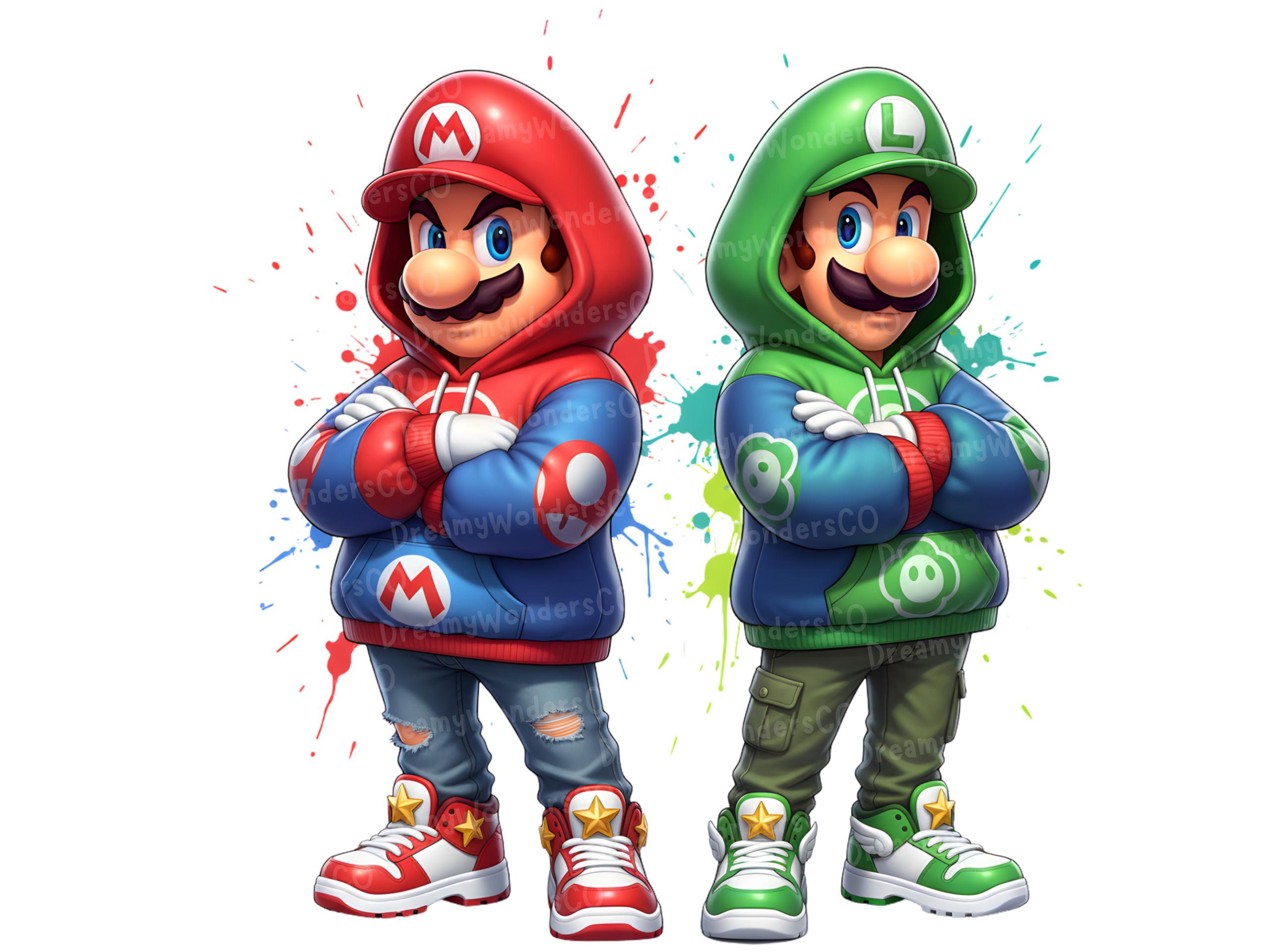 Luigi and mario - Etsy 日本