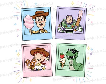 Story Friends Toys  Polaroid Park Adventure PNG Clipart: Digital Design (Commercial Use)