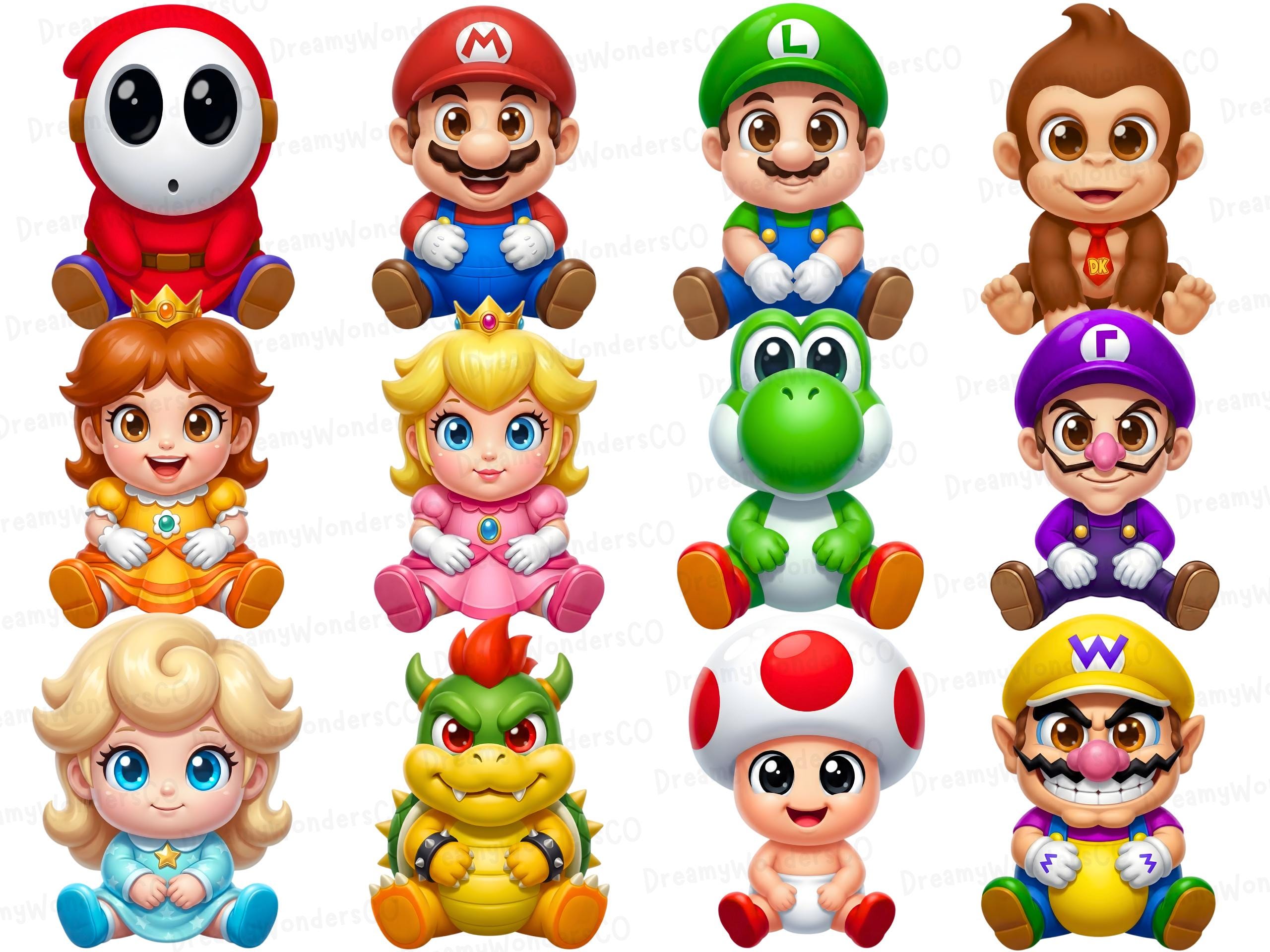 Super mario figures - Etsy 日本