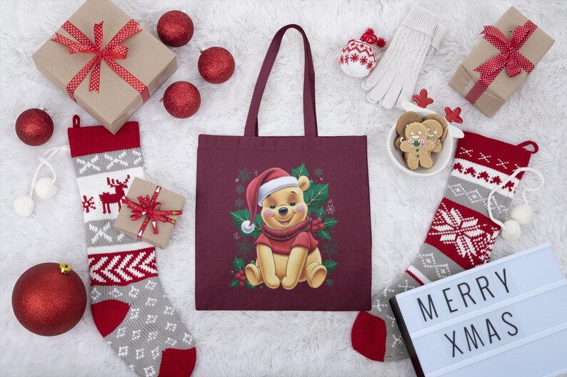 Winnie the pooh gingerbread christmas stockings