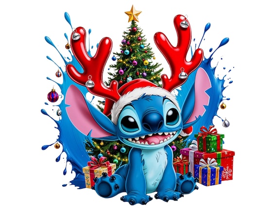Christmas Stitch Design: PNG & SVG Clipart (Digital Download)