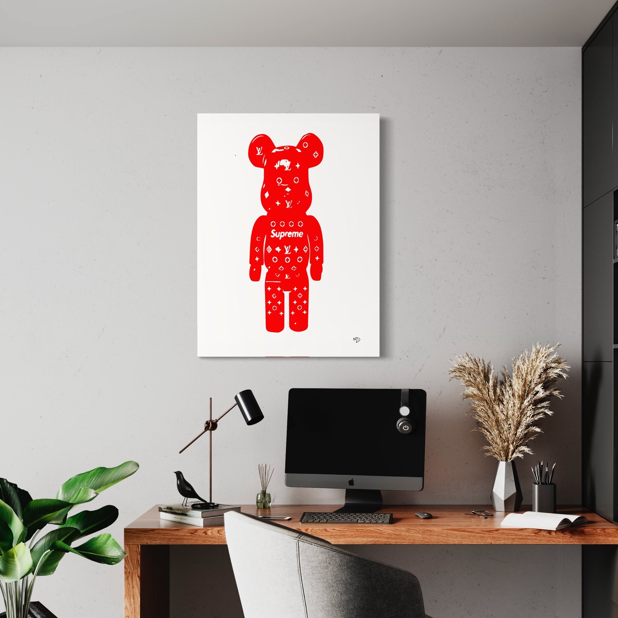 Umiami Bearbrick  Art Board Print for Sale by LaurenCastano