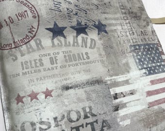 Sitzkissen mit Amerika Motiv, Außensitzkissen für Kinder