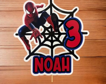 Spiderman Cake Topper
