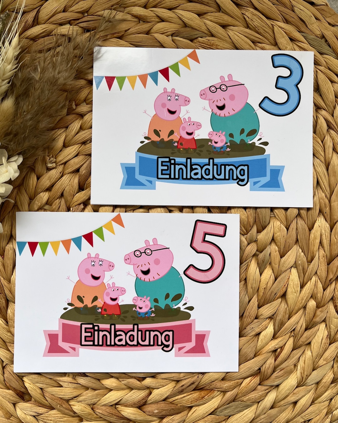 Peppa Wutz Einladung Vorlage Zum Ausdrucken