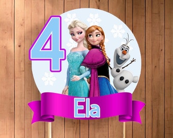 Anna und Elsa Cake Topper, Frozen, die Eiskönigin