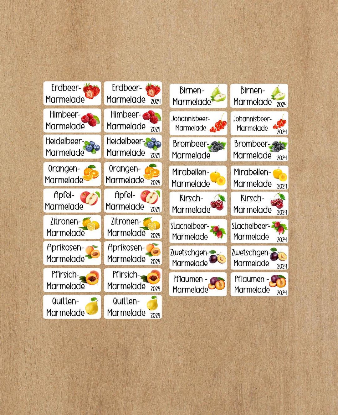 20 Jam Jar Labels, Preserving Jar Labels - Etsy