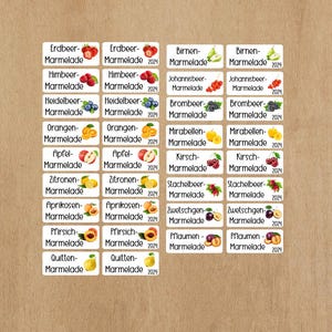 20 jam jar labels, preserving jar labels