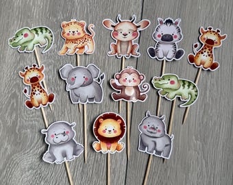 Safari Cupcaketopper