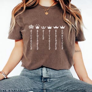 Six The Musical Sweatshirt: Wives of Henry VIII, Comfort Colors Shirt