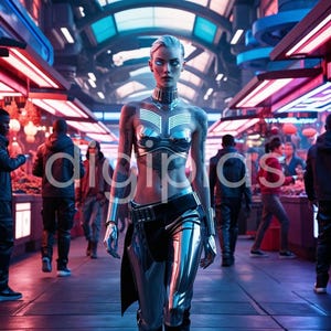 Futuristic Digital Art