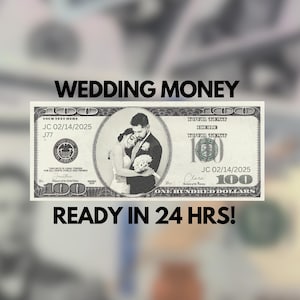 Your Face on Money for wedding, Favors for Guests, Game Money, 100 dollar bill, Party Money, Custom Money, Personalized dollar