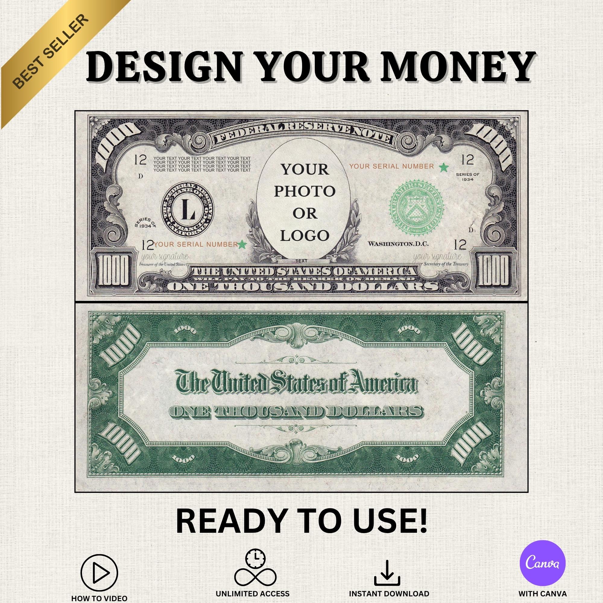 Us 100 dollar bill - Etsy 日本