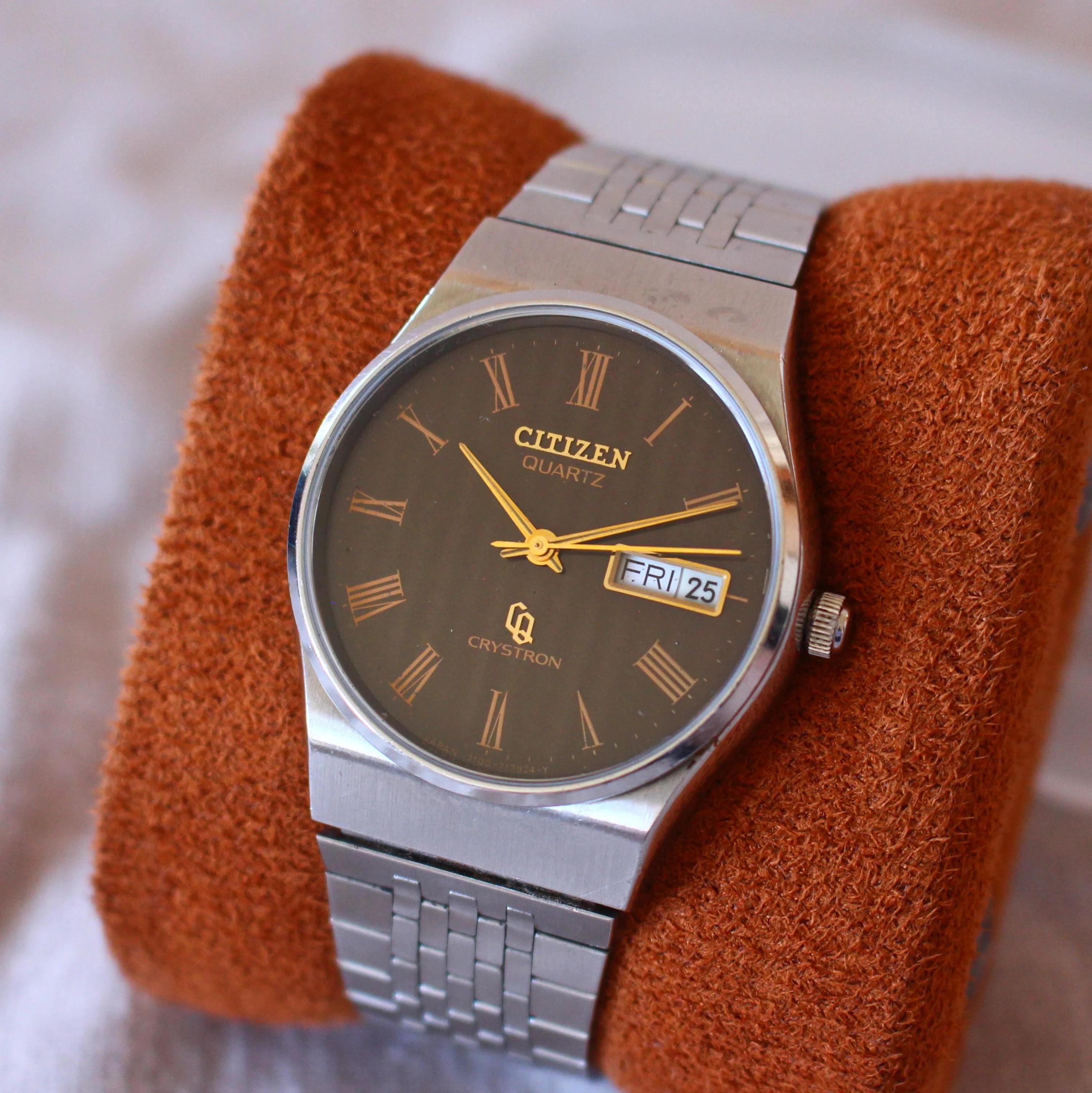 Citizen Crystron - Etsy