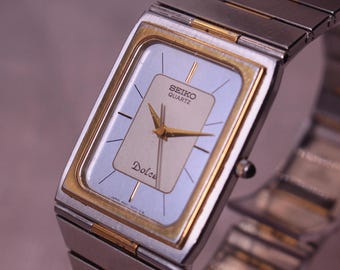 新品ベルト】SEIKO QUARTZ 7N01-5060 1988年 Seiko Mens Quartz Watch 