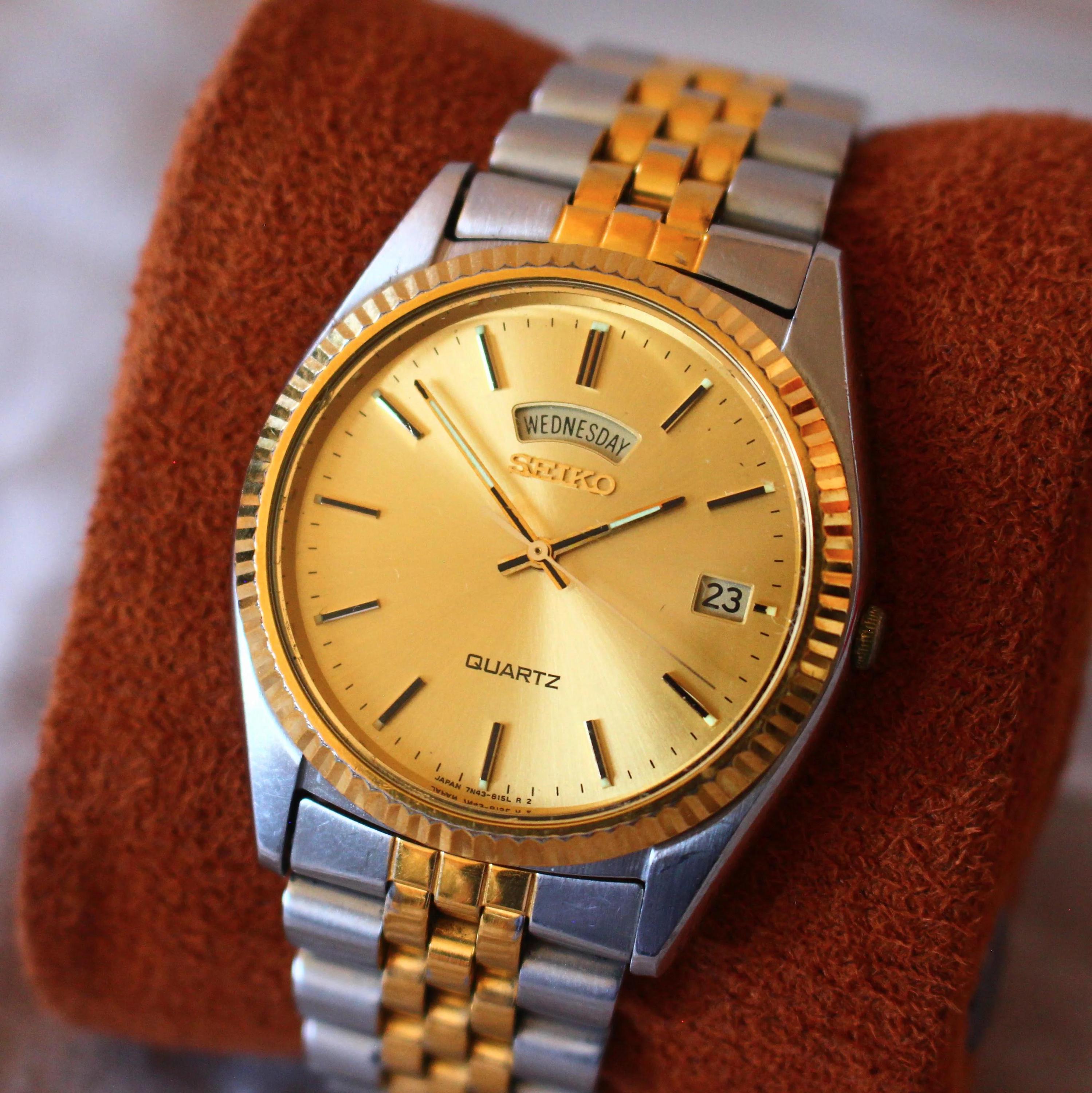 Seiko 7n43 Watch - Etsy