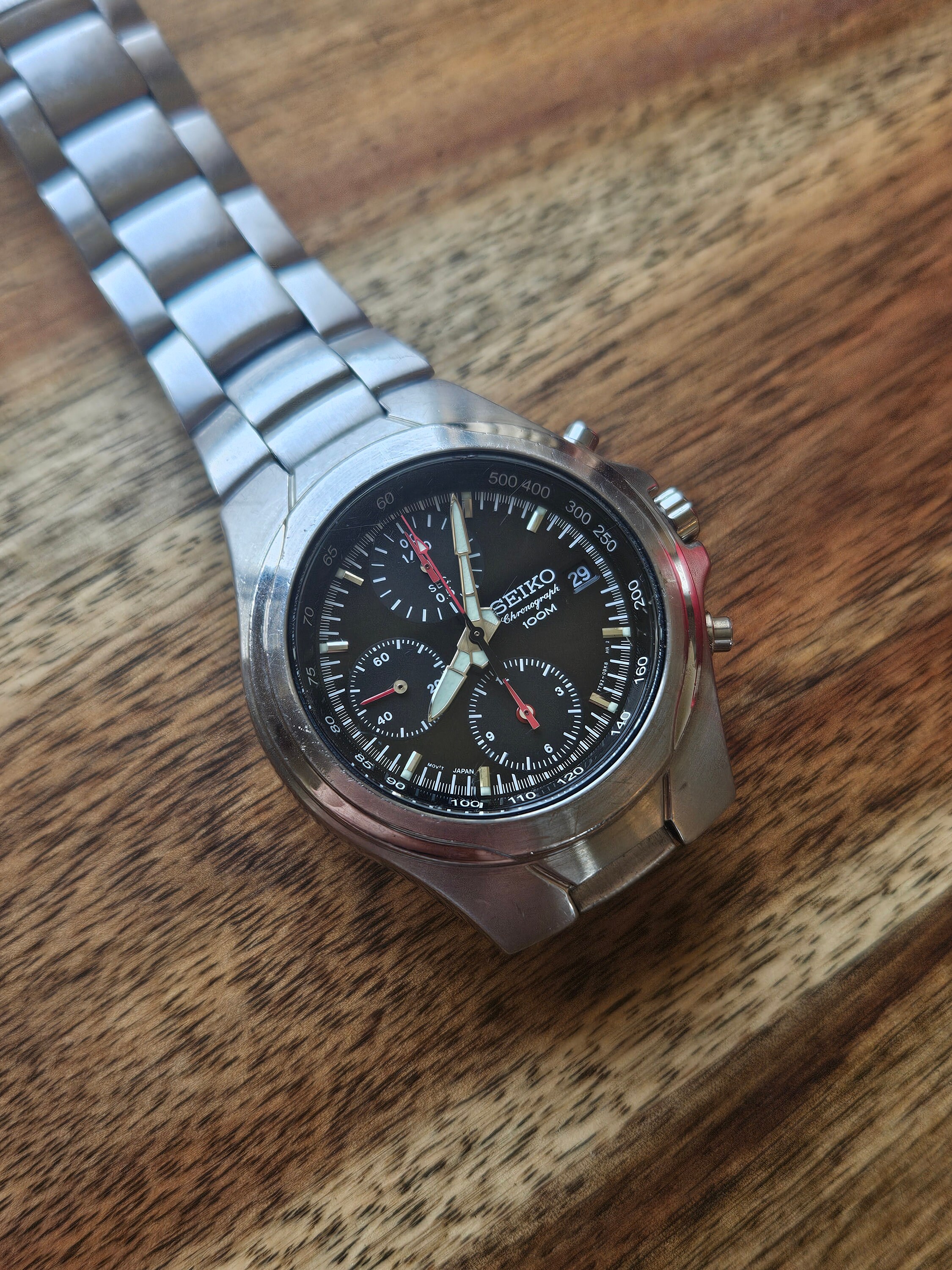 Seiko chronograph shop 7t92 price