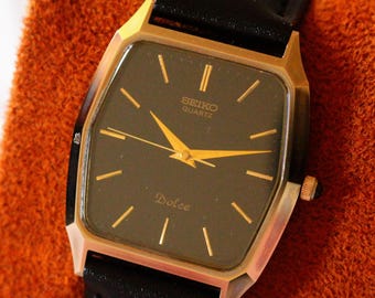 SEIKO Dolce NSAG 6030-5530 メンズ　腕時計 1982 Seiko Dolce 6030-5530 – TokeiMedic