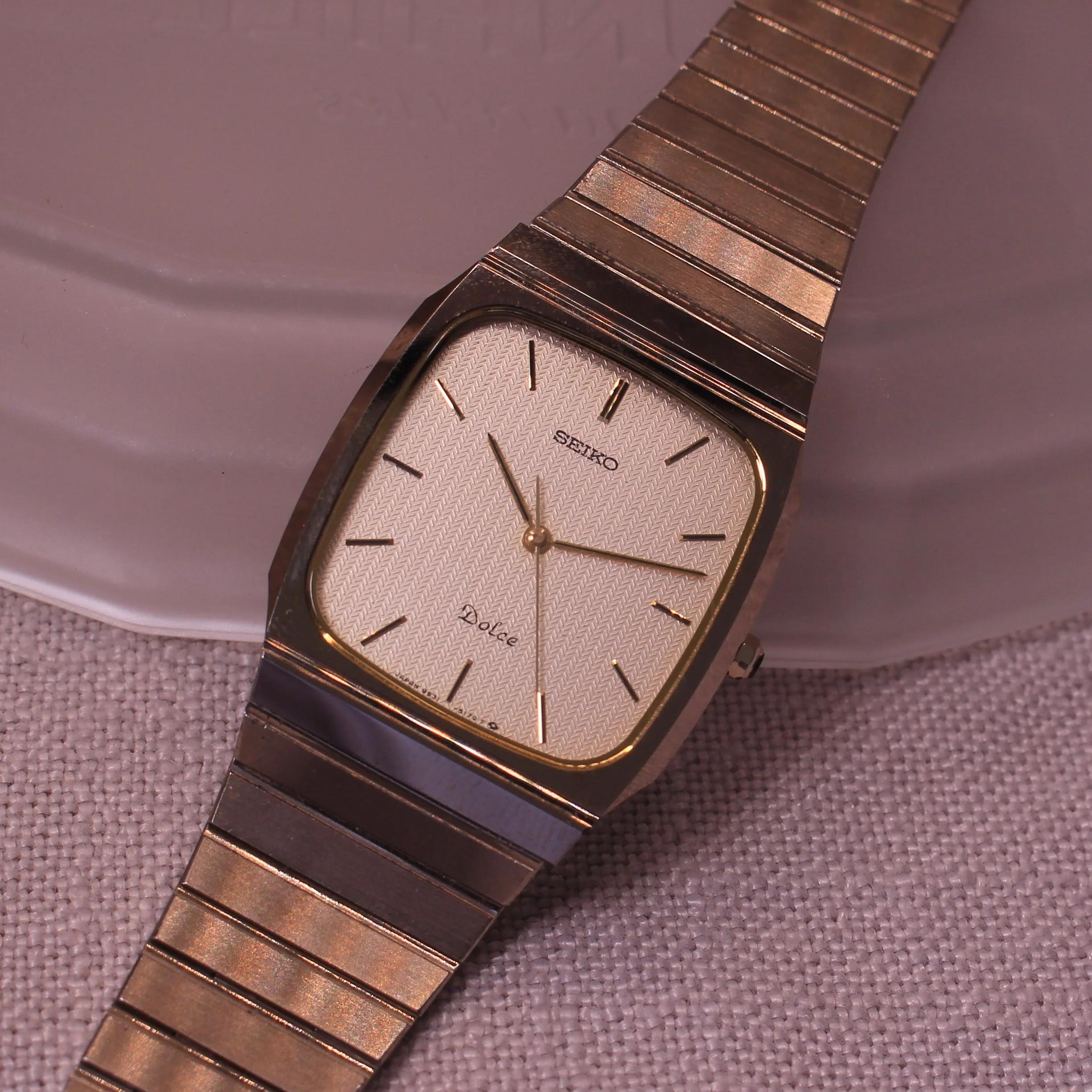 Seiko Dolce Tungsten - Etsy