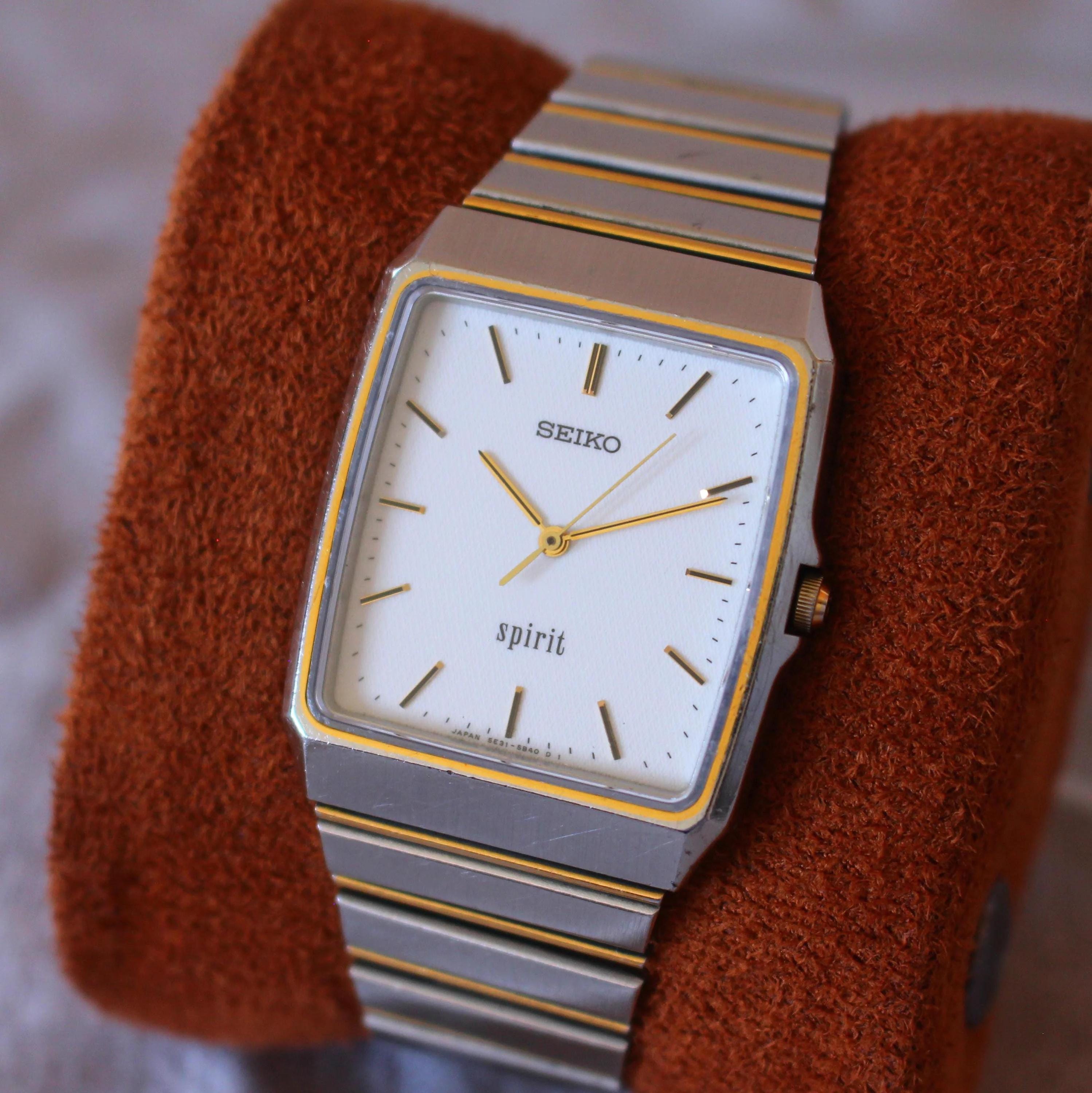 Seiko dolce tank watch - Etsy 日本